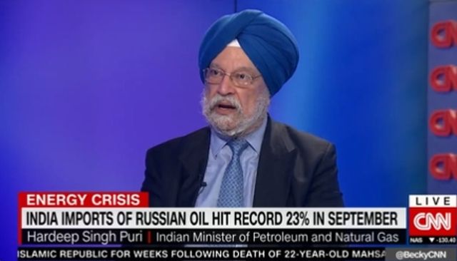 India’s Minister of Energy Explains Economic Reality to Dumbounded CNN-International Host (Video)