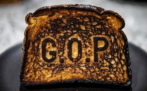 Why the GOP is Toast in November in Two Graphics